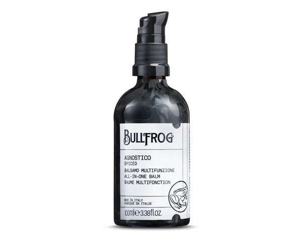 Bullfrog Agnostico Spiced All in One balzám na vousy a obličej 100 ml