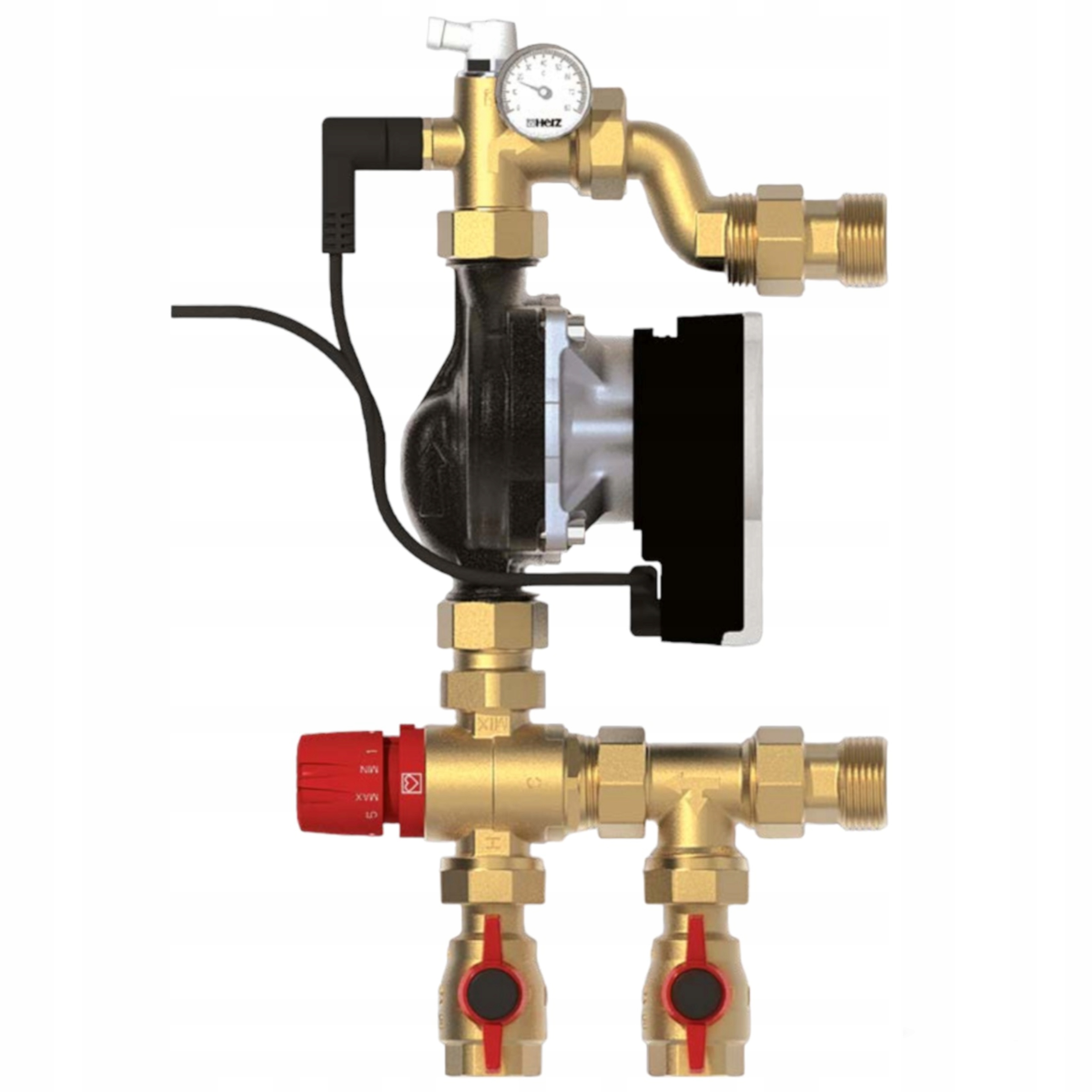 Grupa pompowa zespół mieszający do rozdzielaczy Simple Thermo 3F53241 Herz