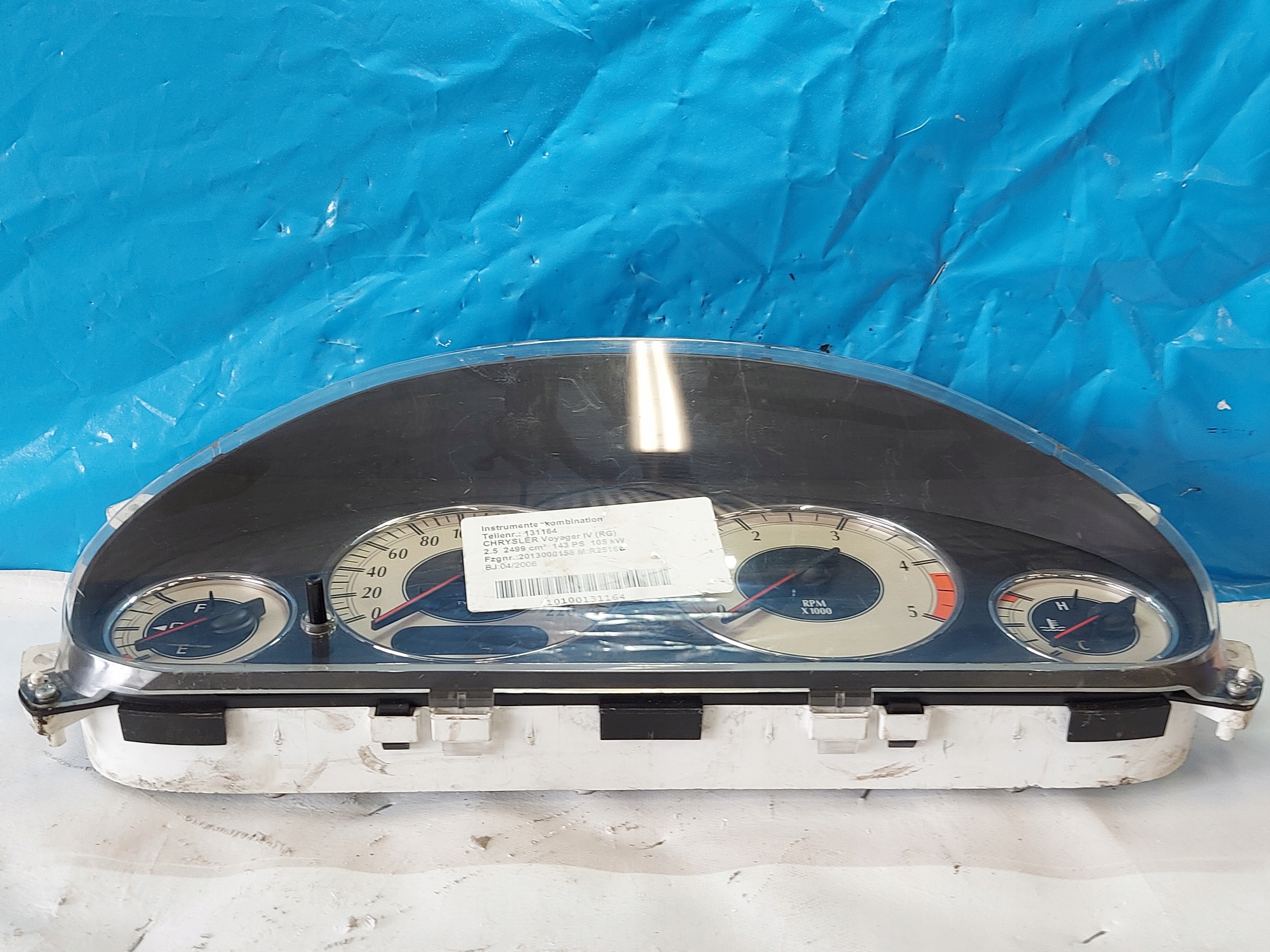 dials clock CHRYSLER VOYAGER IV 2.5 CRD 1575107252
