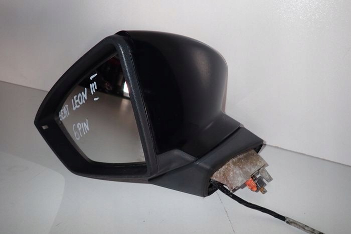 SEAT LEON III mirror left 6 PIN