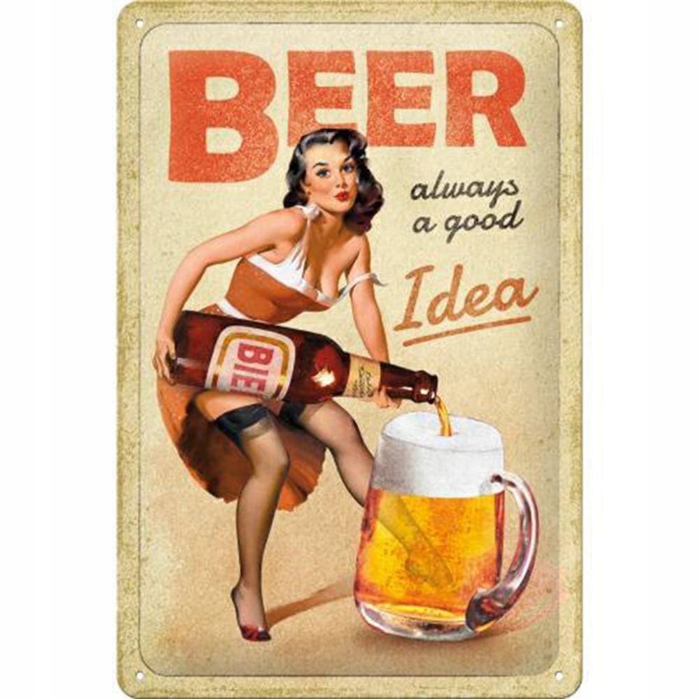 

Plakat 20X30 Beer Always A Good Piwo