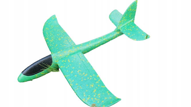 Lietadlo z polystyrénu Hračka Svetlý Veľký Rôzne Farby