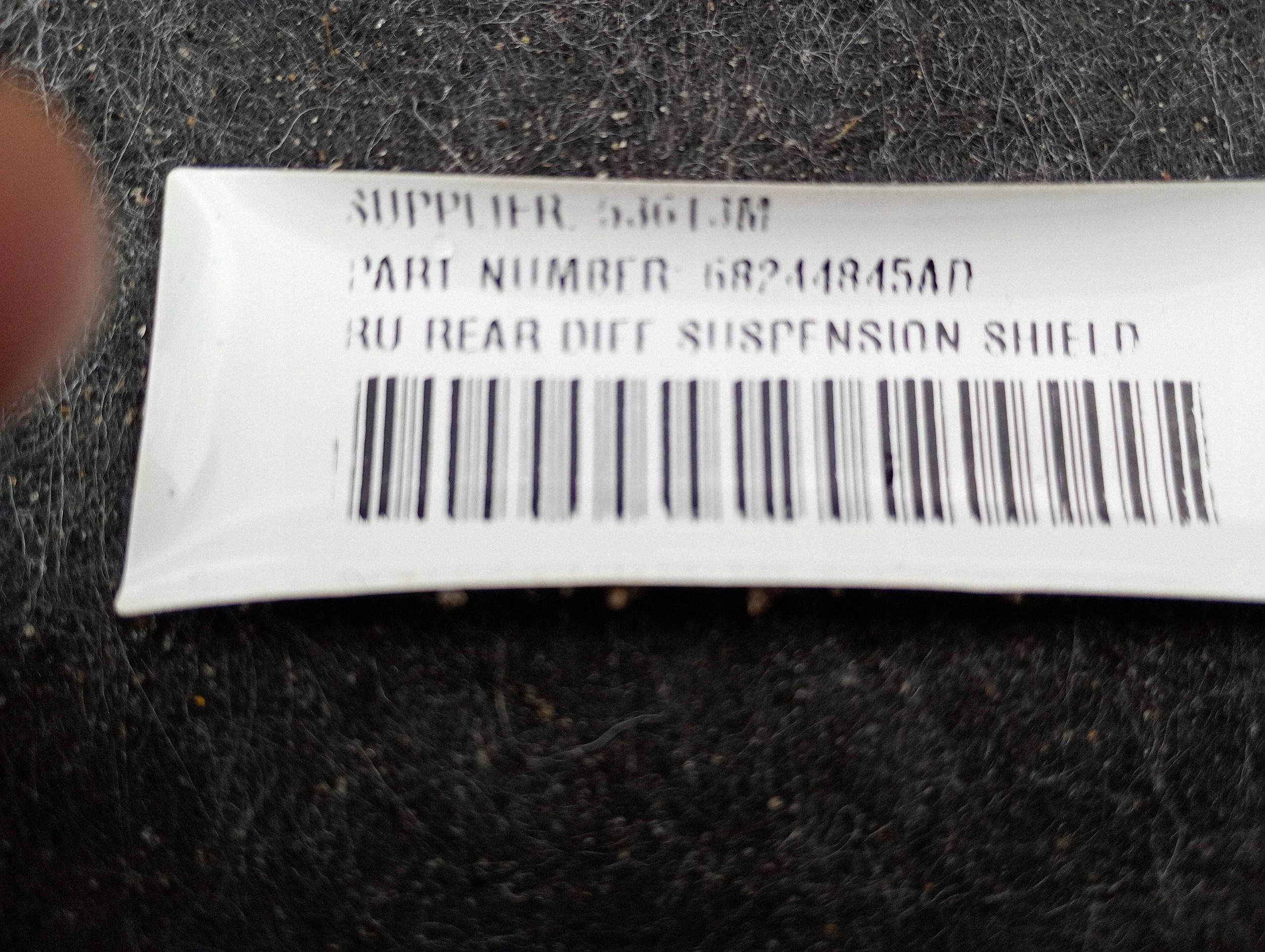 cover cover cover lower chassis Chrysler Pacifica 2021