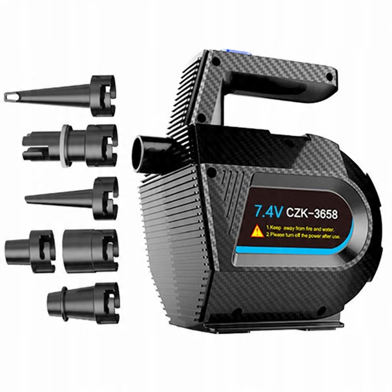 

Elektryczna Pompka Materaca Pontonu Basen 7.4V 50W