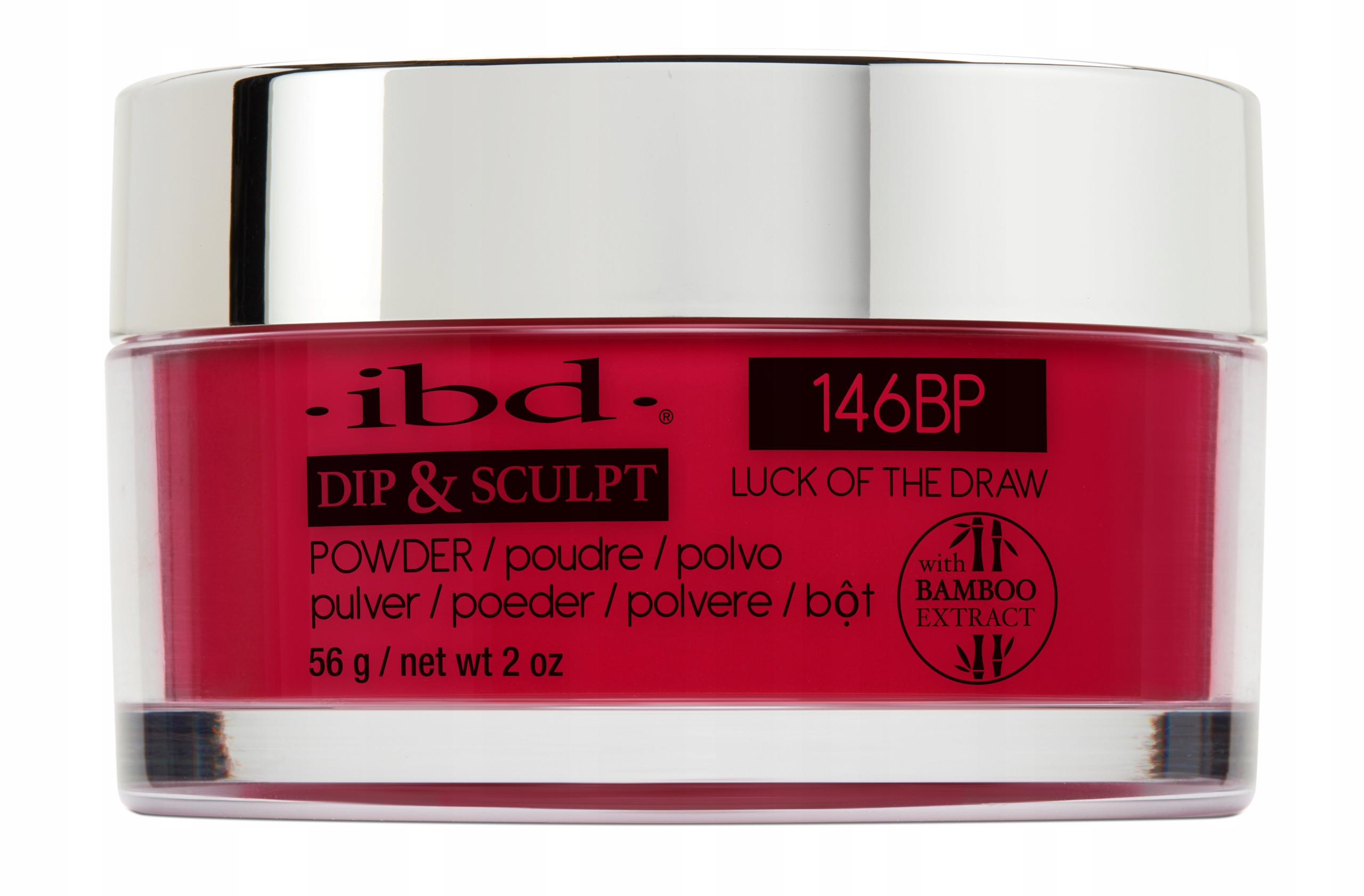 IBD Puder LUCK-OF-THE-DRAW Manicure Tytanowy 56g