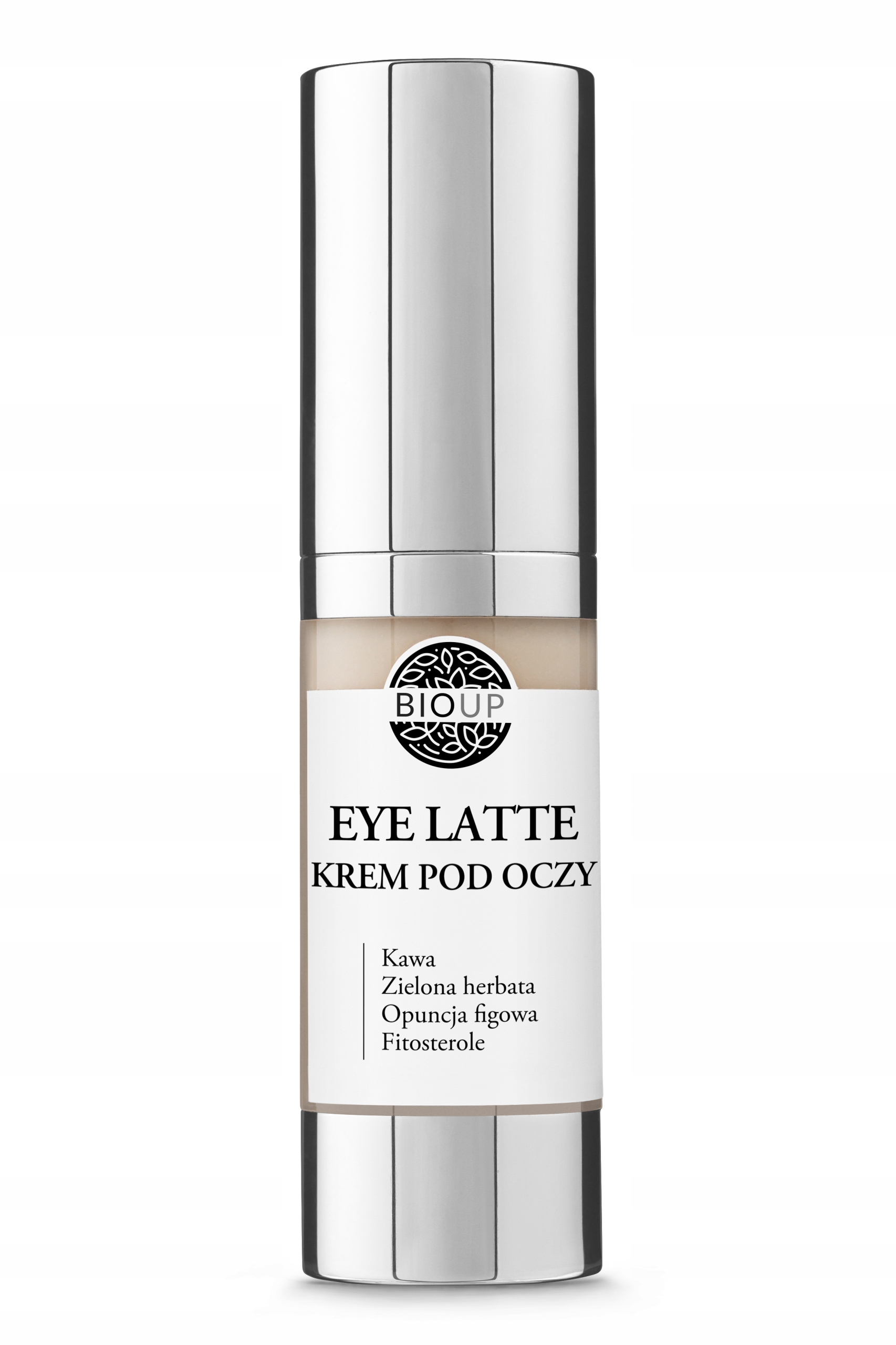 Krem pod oczy Eye Latte Kawa, Opuncja 15ml Bioup