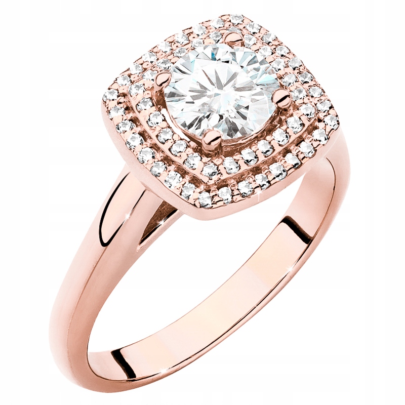 Złoty Pierścionek pr. 585 z Brylantami 0,98ct 14k