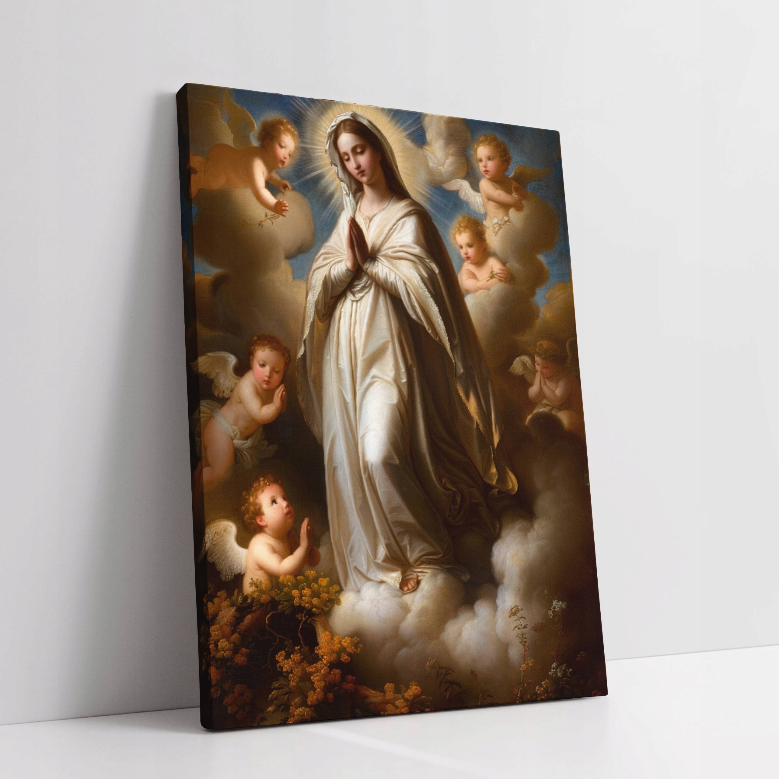 Obraz na plátně Neposkvrněná Matka Boží Maria do obýváku, pokoje, 60x80 cm