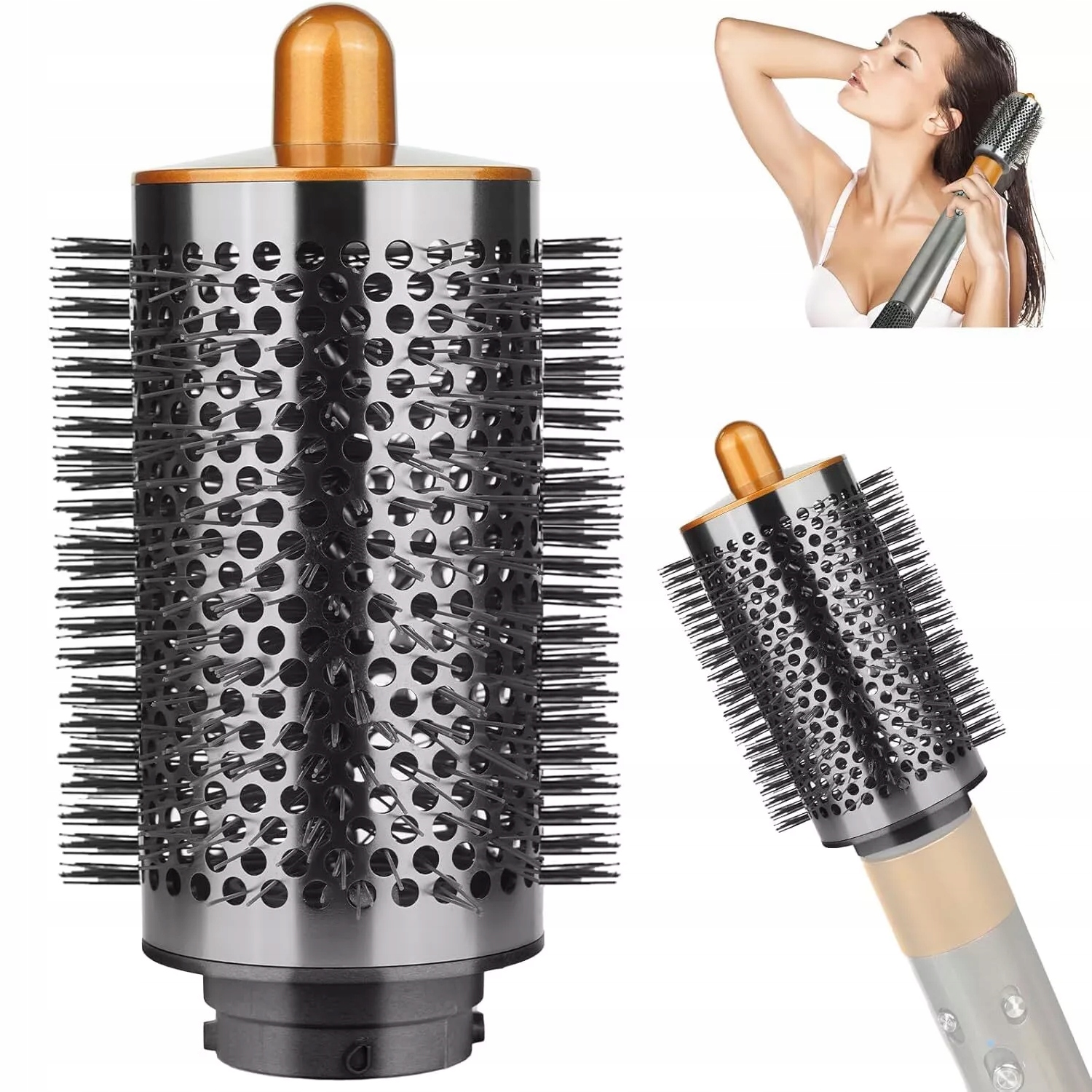 Duża okrągła szczotka zwiększająca objętość Do Dyson Airwrap HS01 HS05