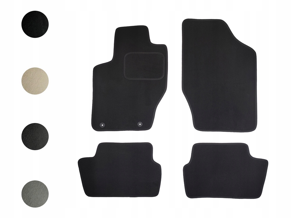 Citroen C4 І 2004-2010 Велюрові Килимки