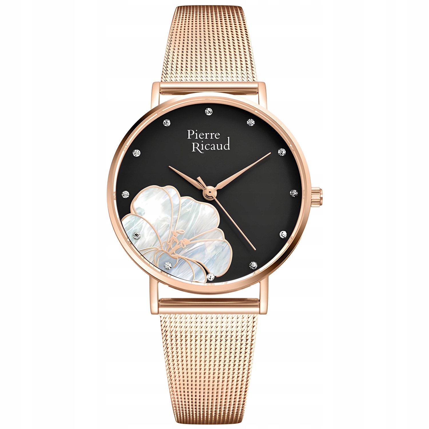 Dámské hodinky Pierre Ricaud P22107.91R4Q Zirkony růžové zlato