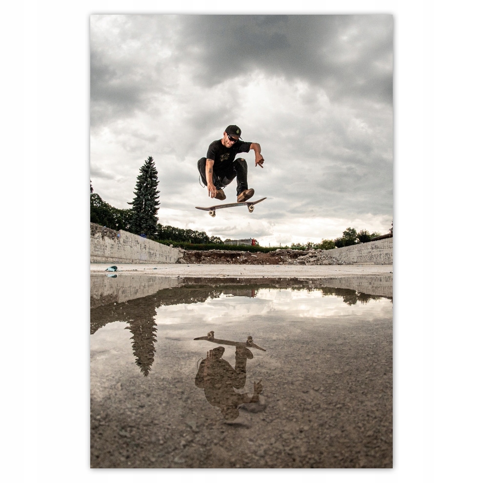 

Plakaty 62x93 Deskorolka Deska Skoki