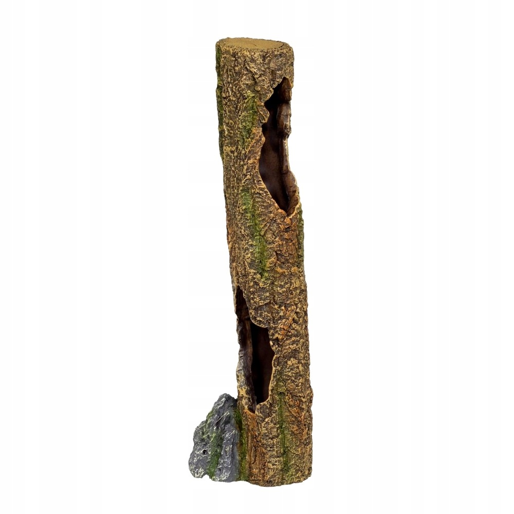 Dekorace Do Akvária Korkový Kmen Kůra Úkryt Pro Ryby 9,5X7X33,5 CM
