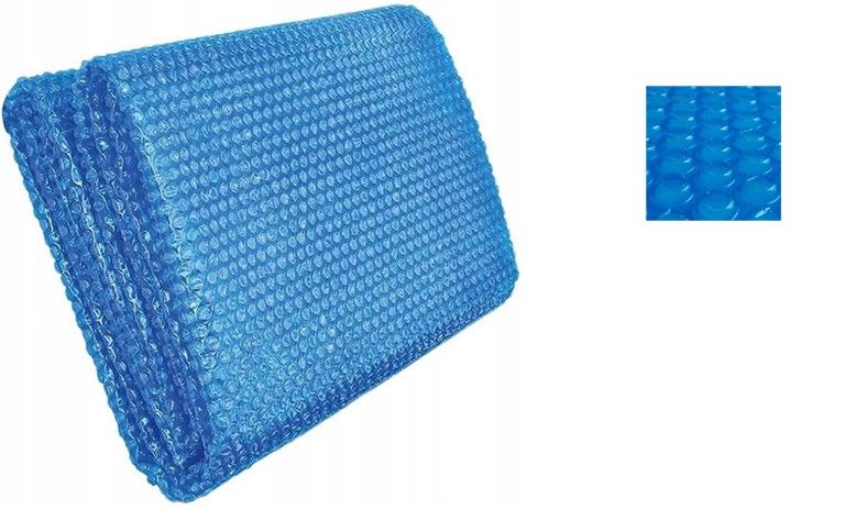 220 mikrónov hrubá solárna bublinková fólia na bazén Crivit 228 x 159 cm