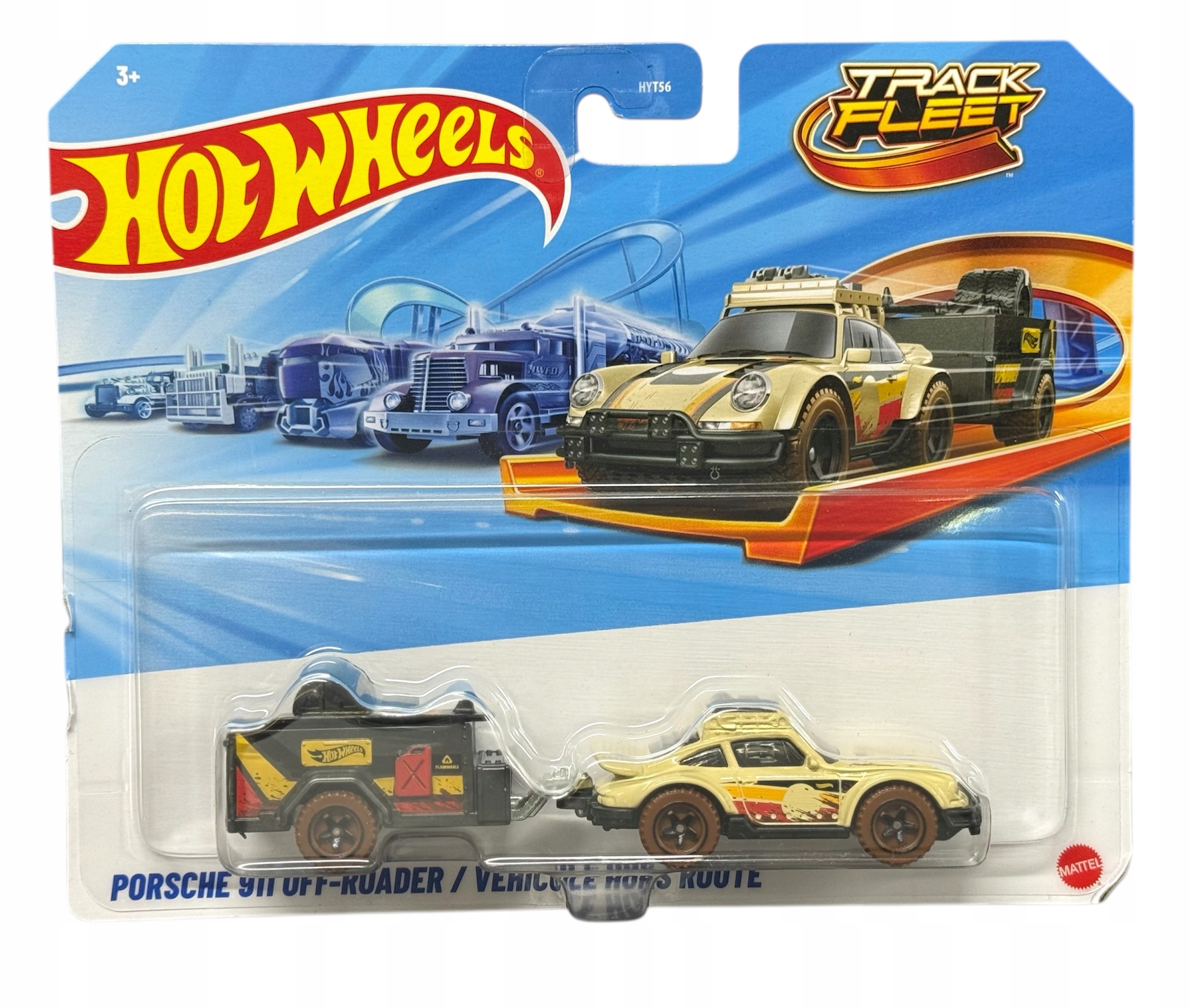 HOT WHEELS TRACK FLEET PORSCHE 911 OFF-ROADER HYT56