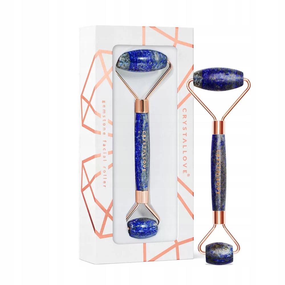 Crystallove Masážní Přístroj na obličej z lapisu lazuli lapis lazuli roller