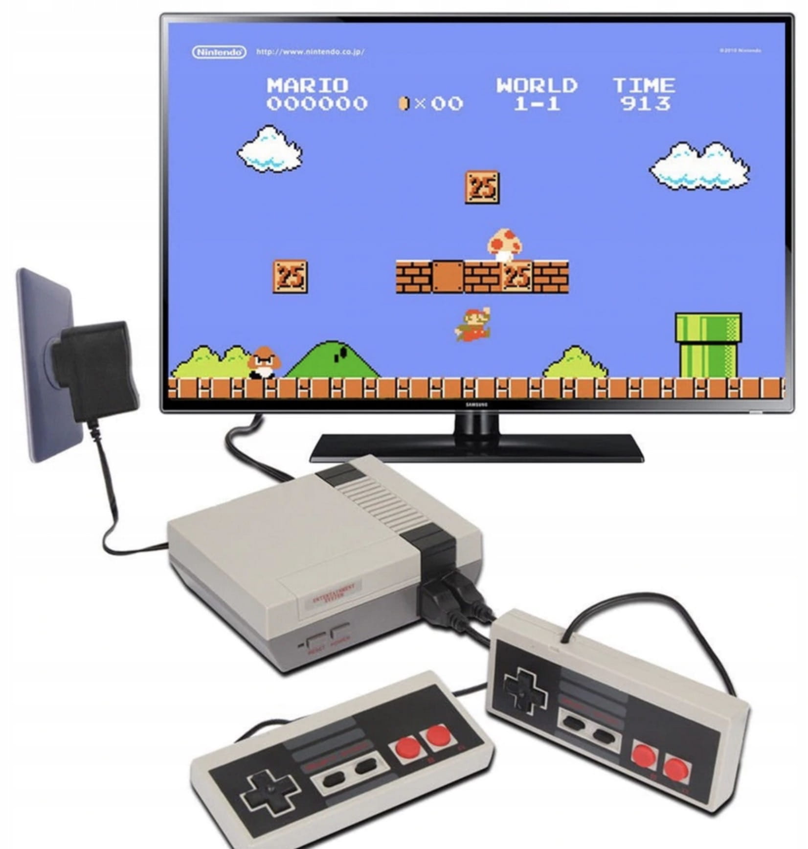KONSOLA PEGASUS GAMINGOWA TV 8-BIT AV 620 GIER cza Model NES