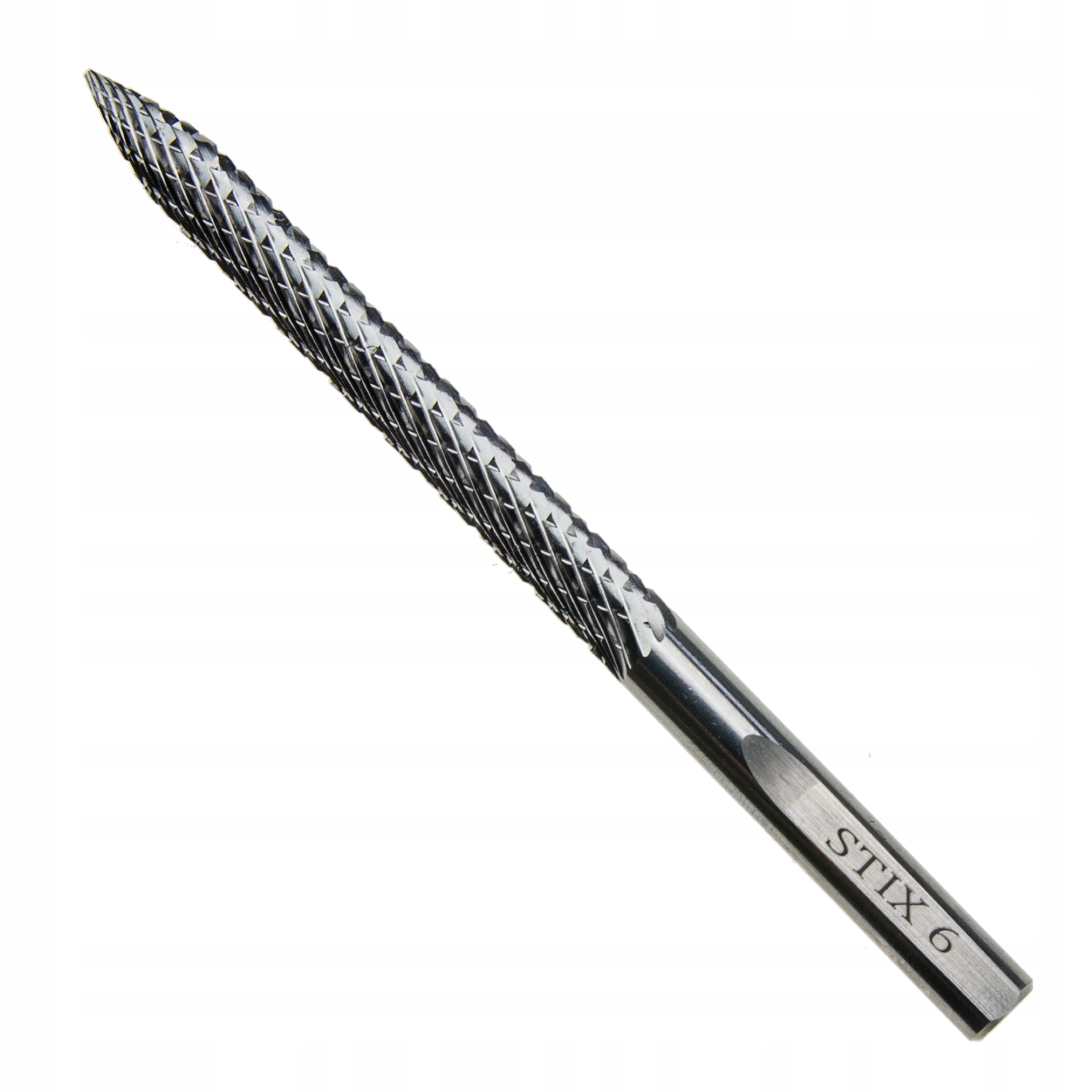 Fréza 6X90 MM Hartmetal Pro Opravu Pneumatik, Ocelový Kord Pro Vrtačku Stix