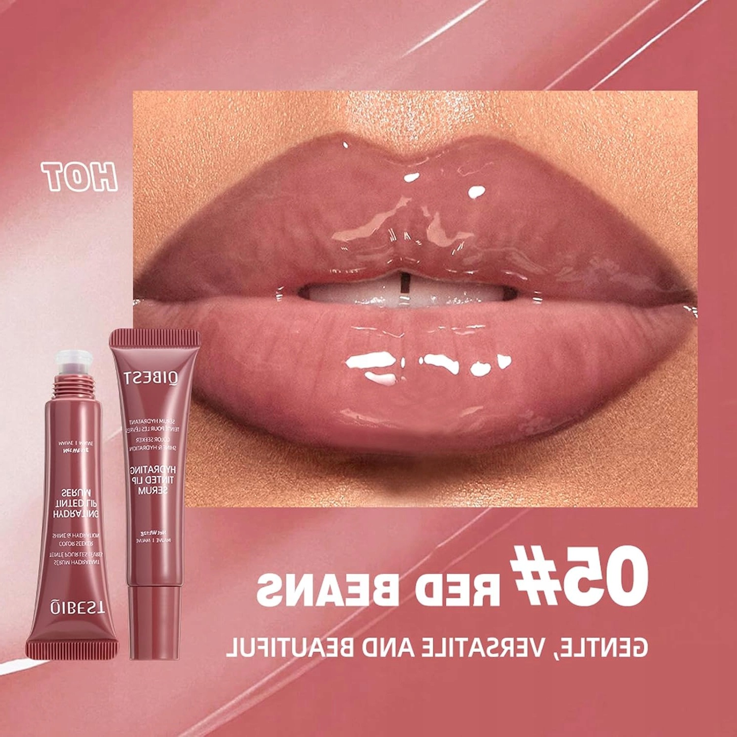 Hydratační Sérum Na Rty V Odstínu Glazury Pro Líčení