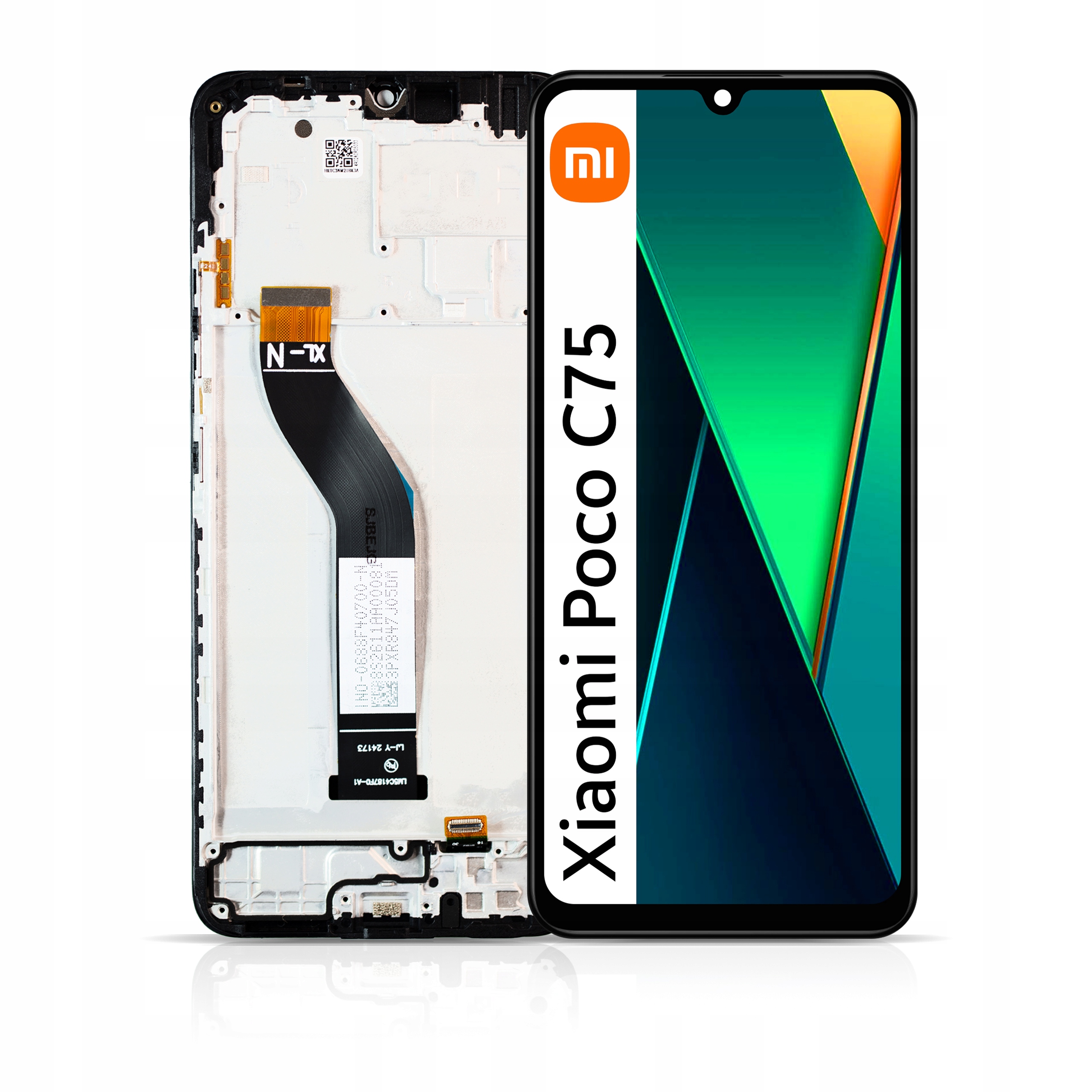 LCD displej pro Xiaomi Poco C75 LCD Displej Digitizer Dotyk Rámeček