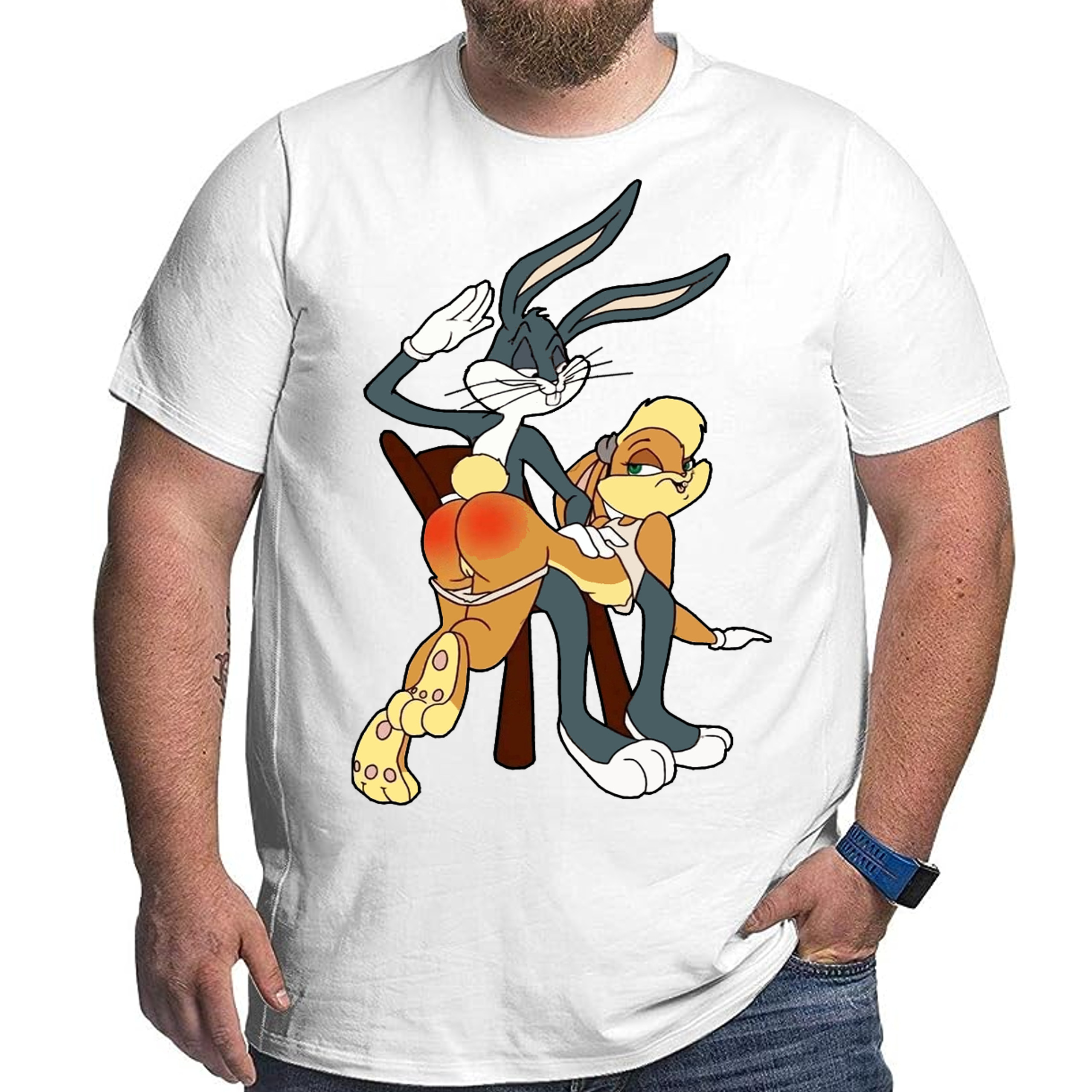 Vtipné Tričko Králík Bugs Lola Sexy 3343 5XL