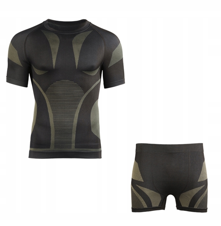 Mil-Tec Bielizna Sportowa Performance Czarna L/XL