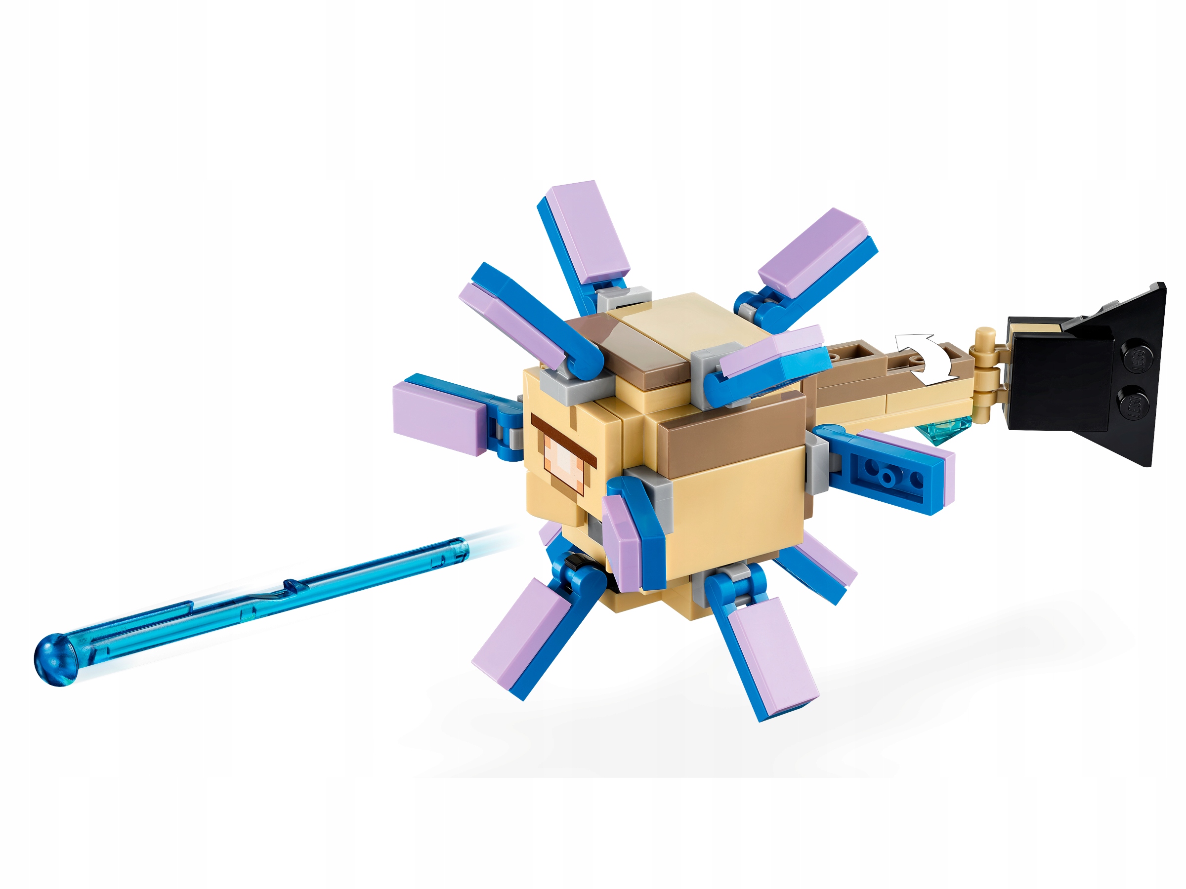 LEGO MAINCRAFT 21180 WALKA ZE STRAŻNIKAMI NUREK Bohater Minecraft