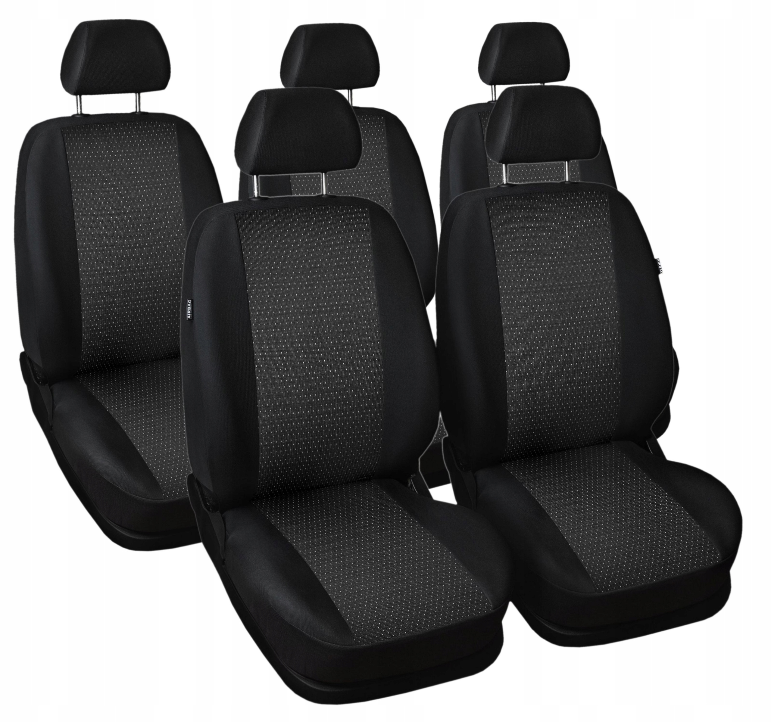 FORD GALAXY 5 OSÓB 1995-2005r POKROWCE SAMOCHODOWE TYPOWE TYŁ FOTELE 3x1