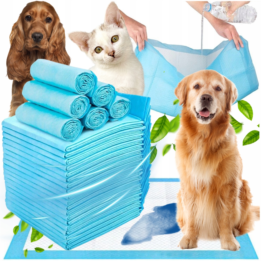 Hygienické absorpční podložky pro psa kočku Přebalovací podložky 35x45 100 Ks