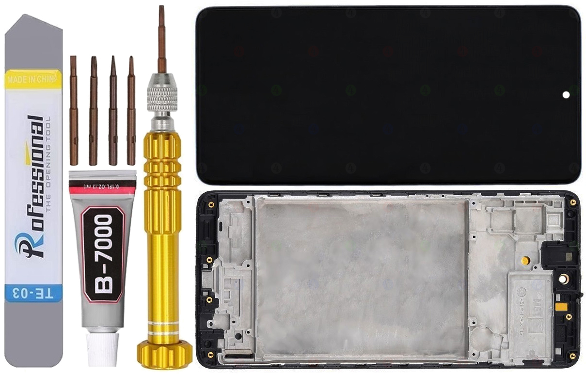 Displej Pro Samsung Galaxy M51 M515 M515F Oled LCD Displej +rámeček