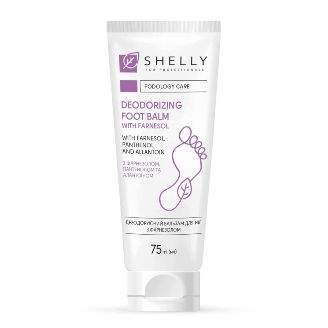 Deodorizační balzám na nohy s farnezolem a močovinou Shelly 75 ml