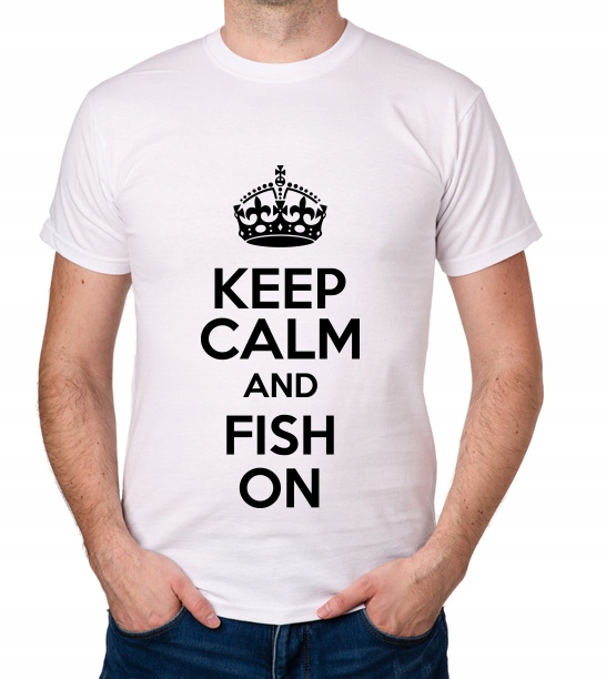 

koszulka Keep Calm And Fish On prezent