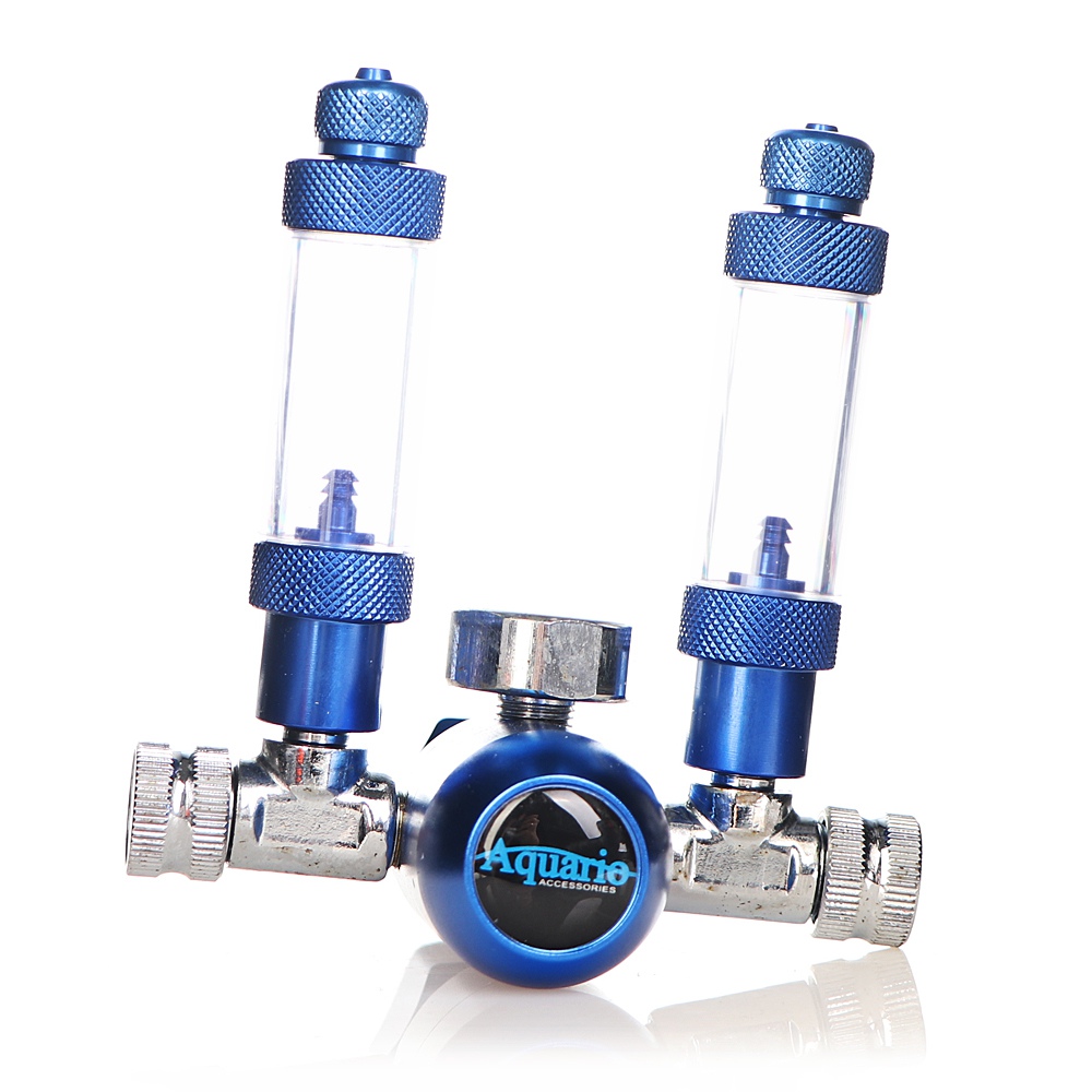 Levně Aquario Dvouvýstupová Redukce Blue Twin Standard Pro Dvě Nádrže