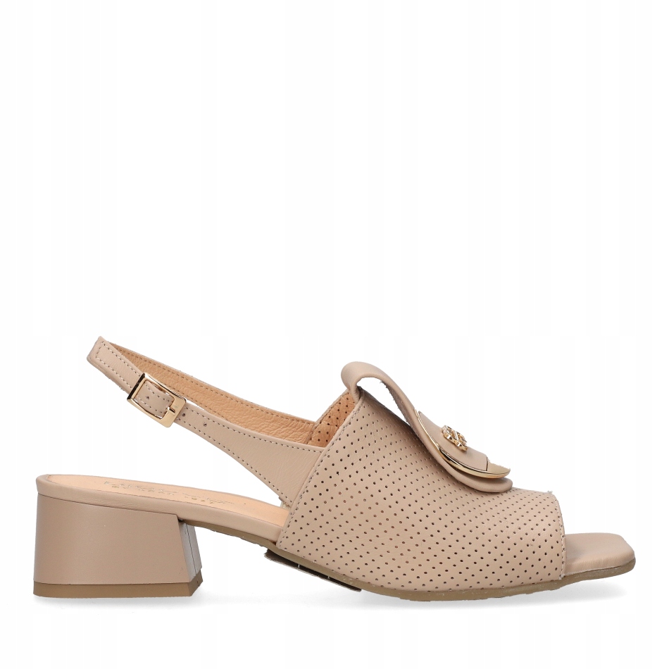 elegantní sandály Bioeco by Arka 4193 béžové vel. 40
