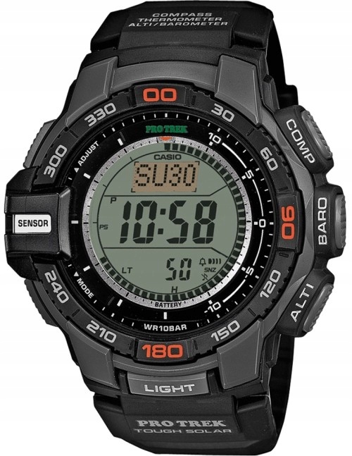 Multifunkční Sportovní Hodinky Casio PRG-270-1ER Solární Kompas