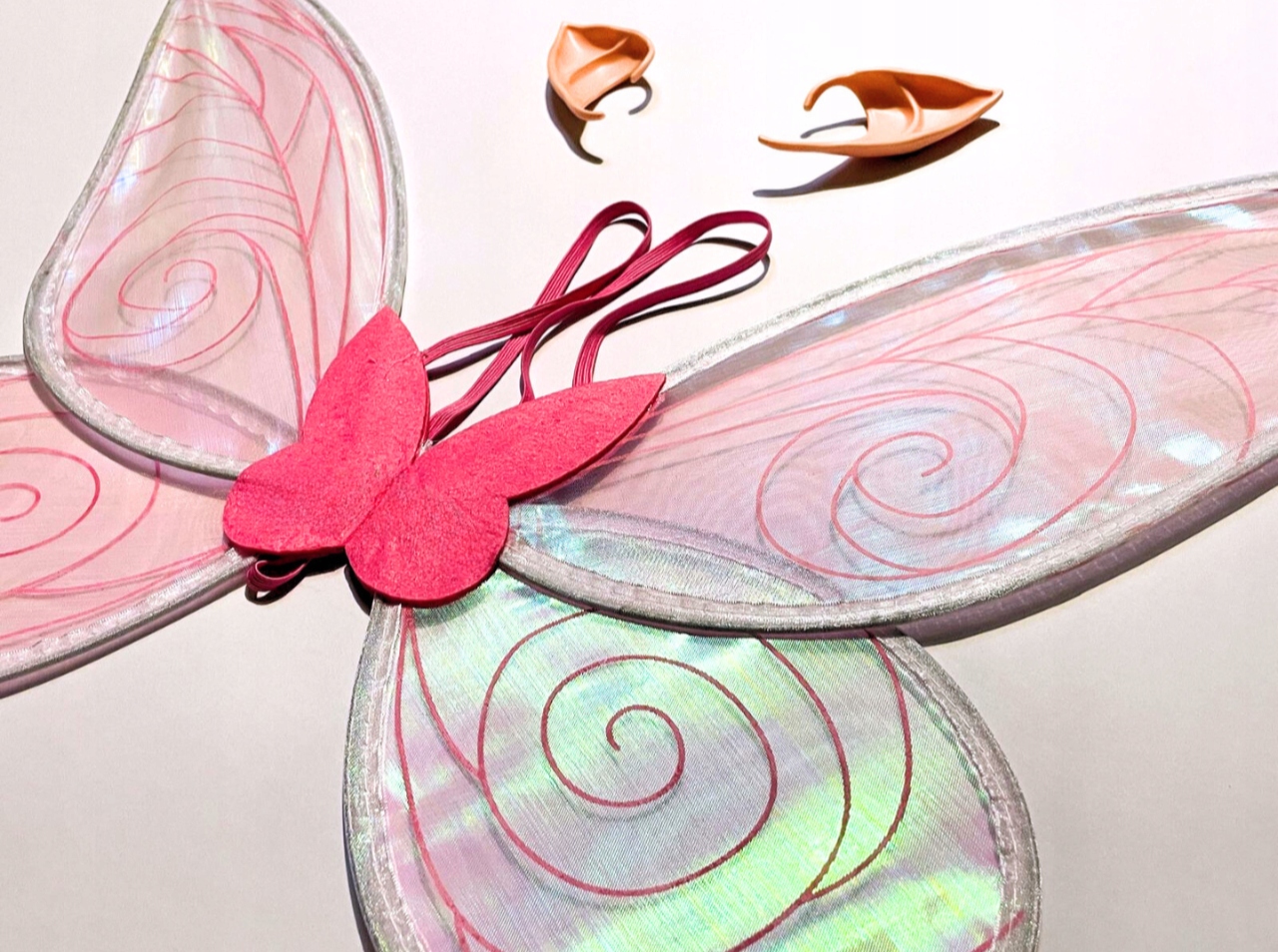 Skrzydła ANIOŁA WRÓŻKI ELFA RÓŻOWE Strój karnawałowy DLA DZIECI I DOROSŁYCH Marka inna marka