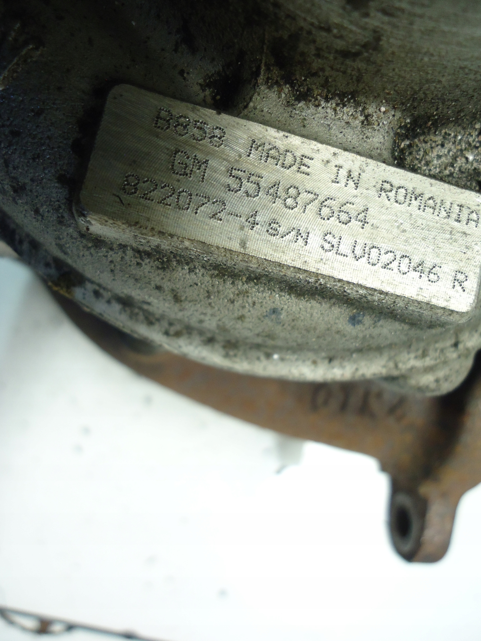 OPEL INSIGNIA ZAFIRA B 2.0CDTI B20DTH Turbolader 55487664