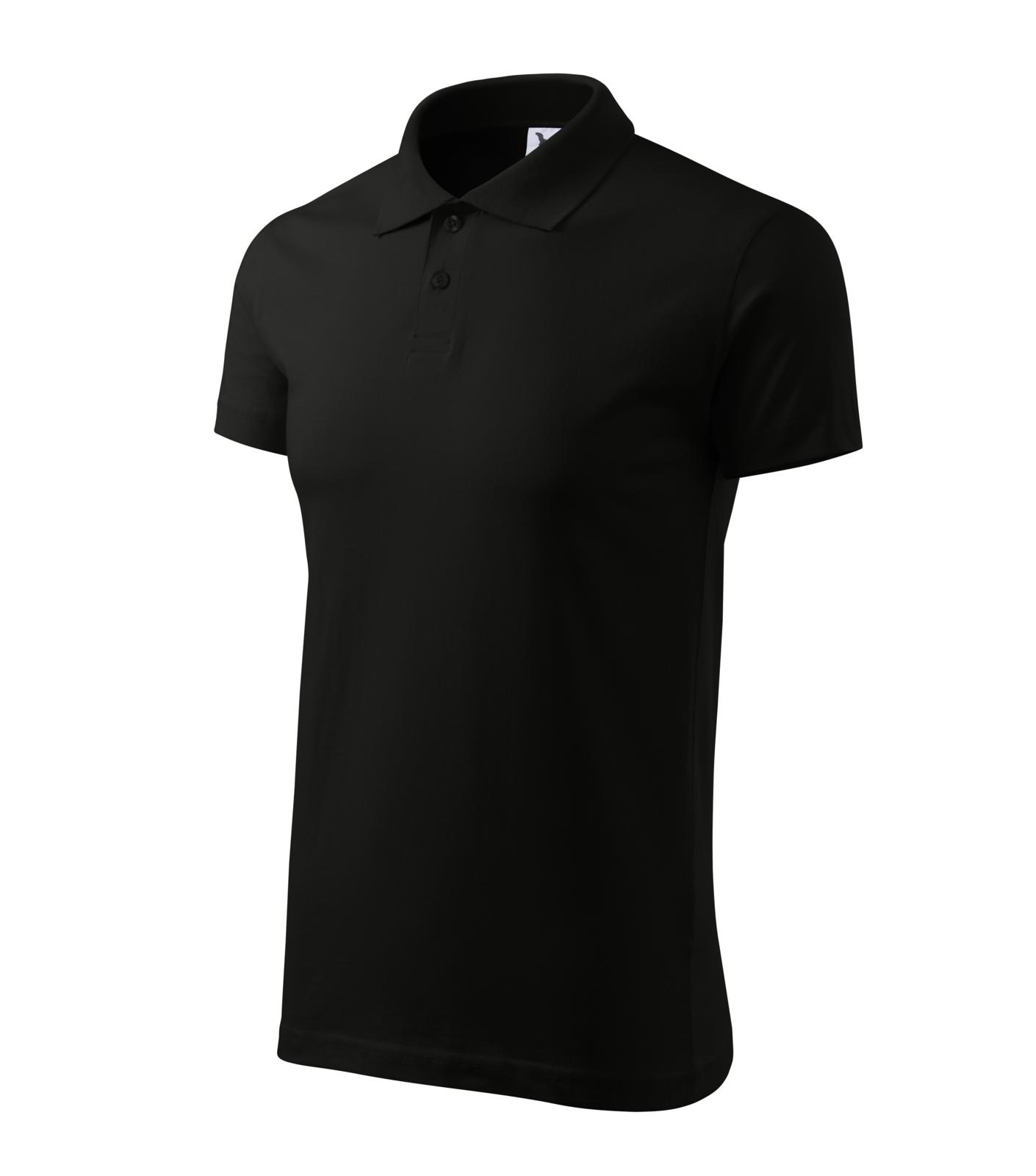 

Męska koszulka Polo Single 202 t-shirt czarna XXL
