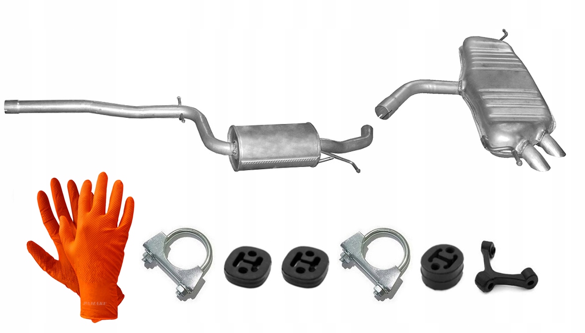 Vw Touran 2.0 TDi 100-103 kW (2003-5/2010) Tlumič