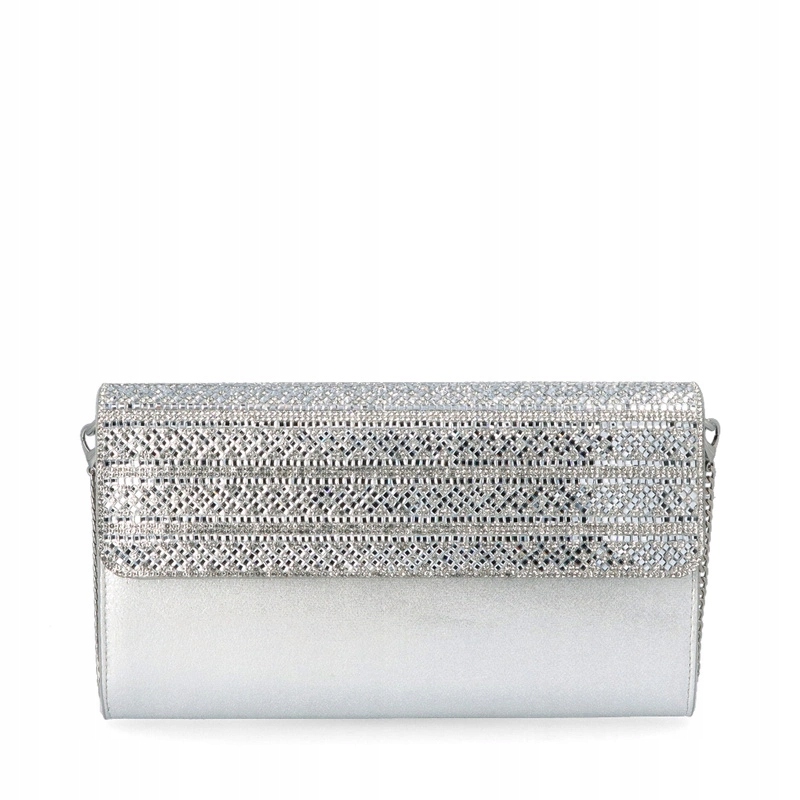 Lesklá vizitková psaníčko Menbur 85762 Stříbrná