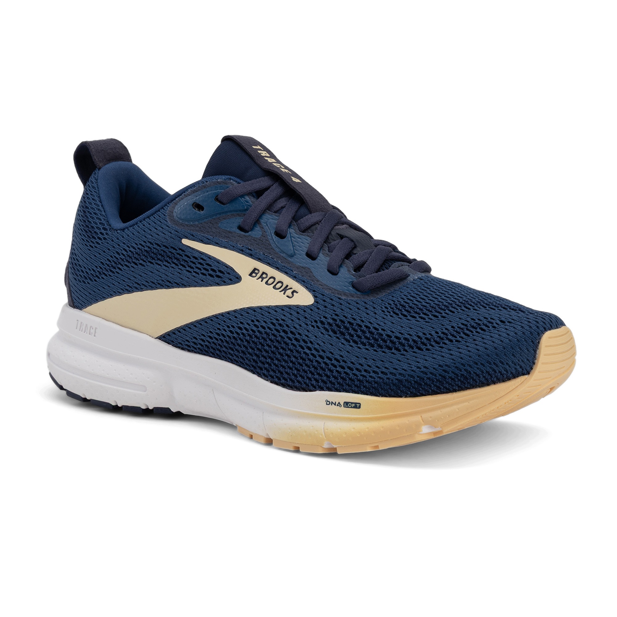 Buty do biegania damskie Brooks Trace 4 navy/apricot/peacoat