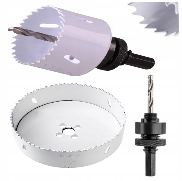 

Otwornica Koronka Bimetalowa 127 Do Metalu Drewna