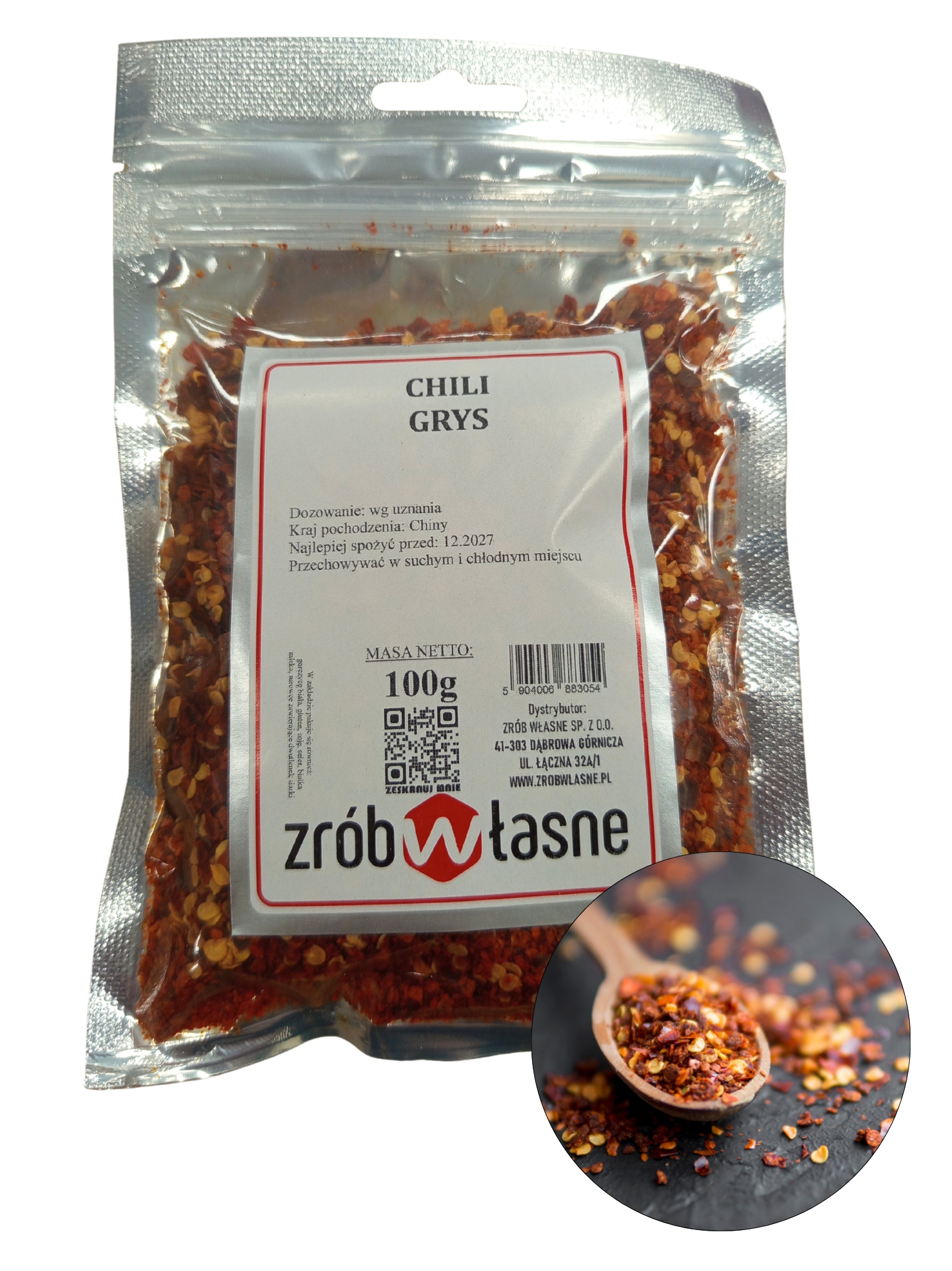 Chili Grys 100g