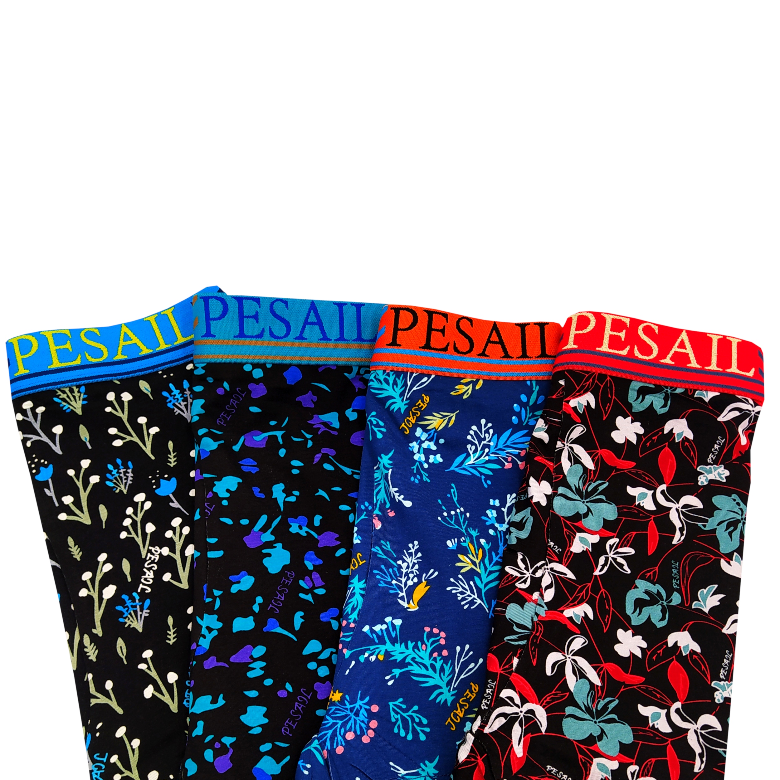 4X KOLOROWE BOKSERKI MĘSKIE PESAIL Marka Pesail