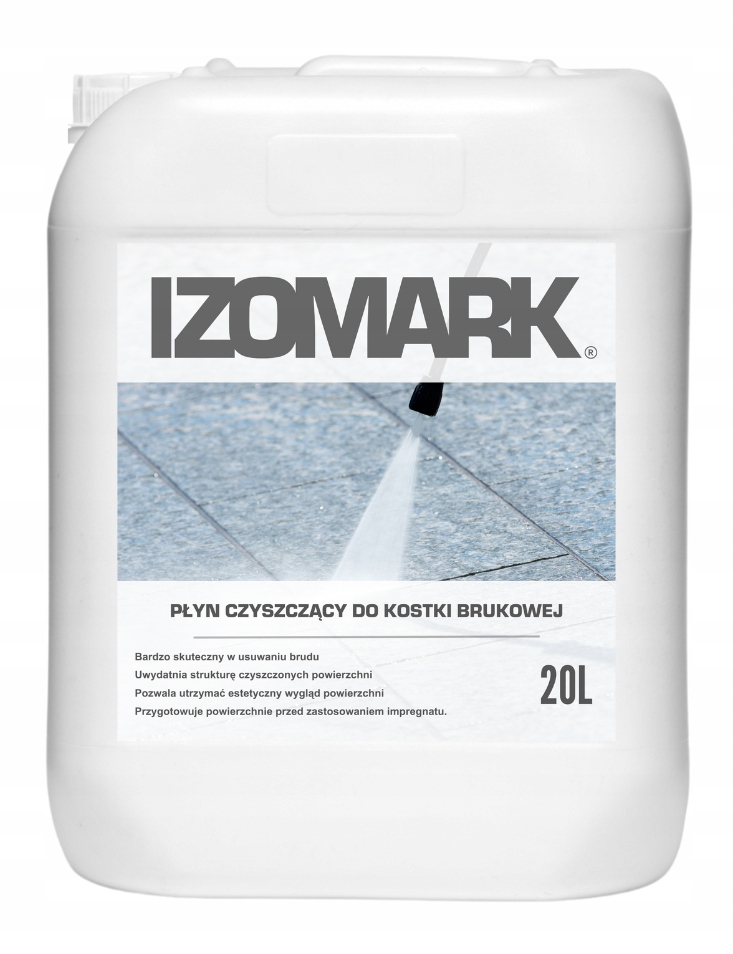 Izomark Čisticí Kapalina Na Dlažební Kostky 20 L