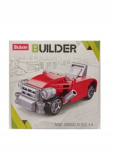 

Klocki 41EL Builder Mini Pojazd Autko Sluban