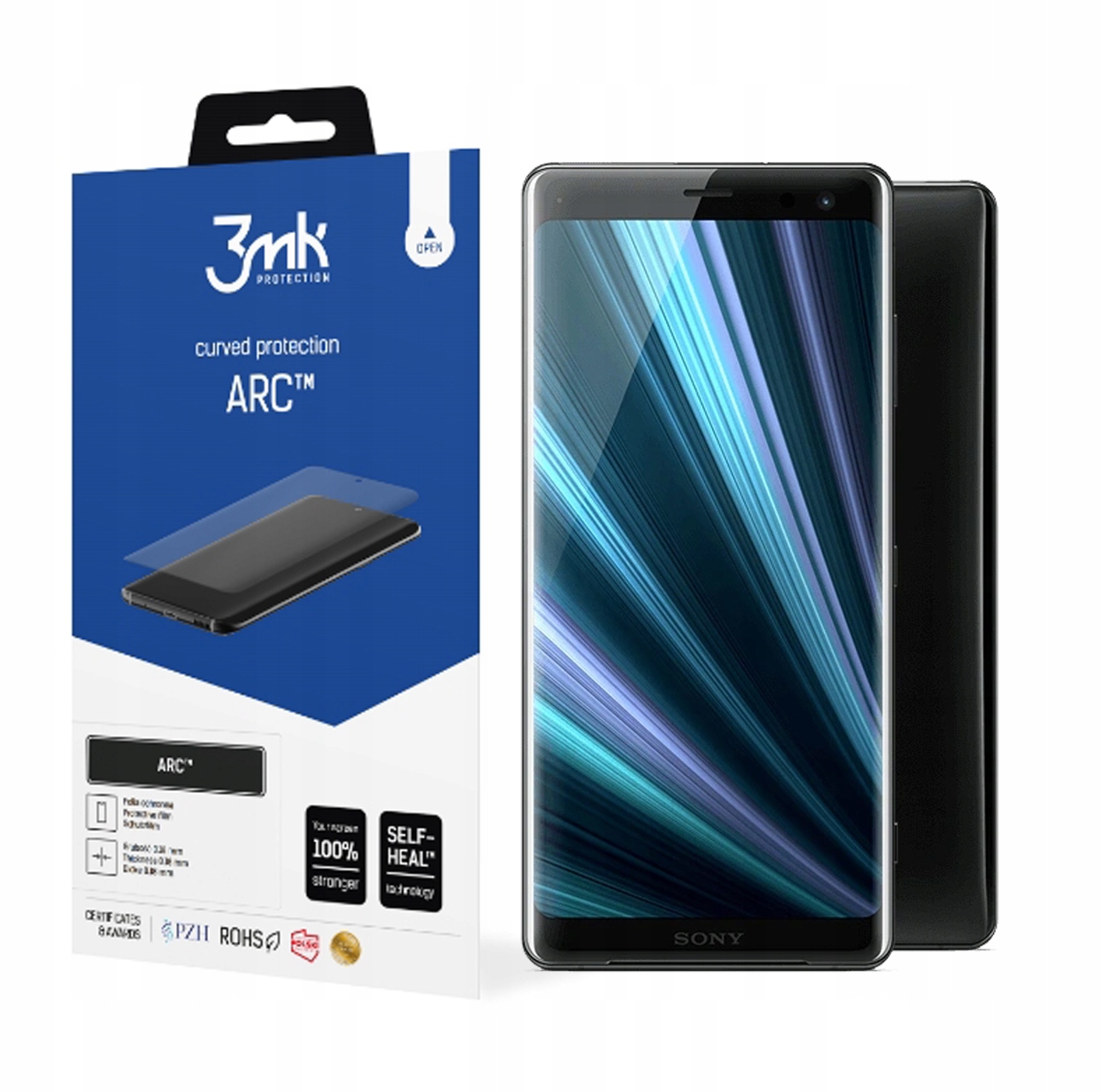 

Folia Arc Se 3MK do Sony Xperia Xz 3 Cały Ekran