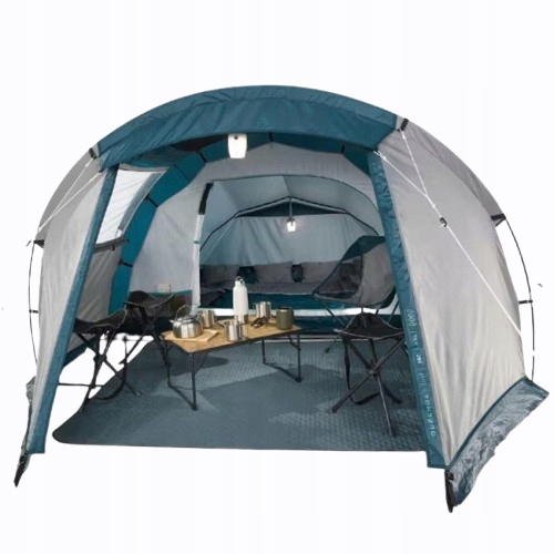 Duży Namiot 4 osobowy XXL Turystyczny Sypialnia Przedsionek 3,9 m² Rodzinny