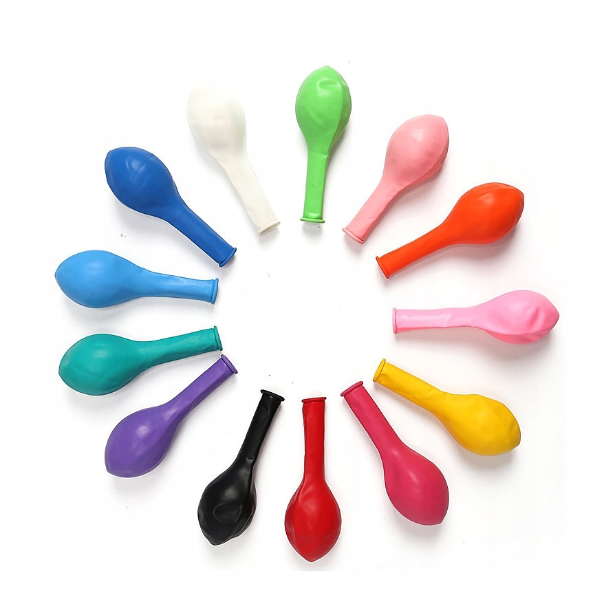 Baloniki balony MIX 5 cali - 12cm - 200szt