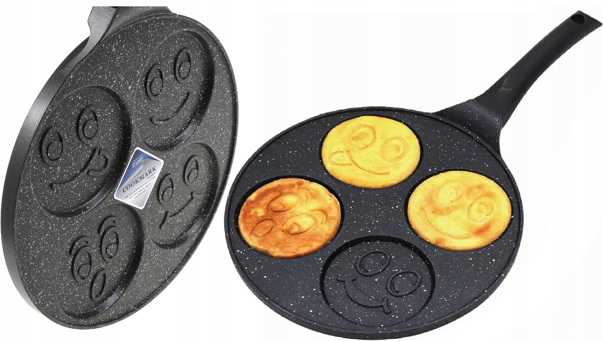 

Patelnia smażenia jajek pancakes Placków Buźki